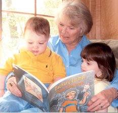 reading with grandchildren